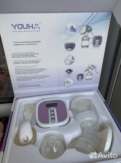 Молокоотсос электрический youha