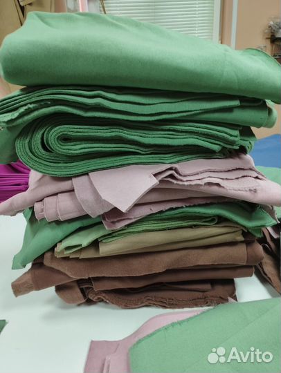 Ткани для рукоделия, отрезы трикотажа