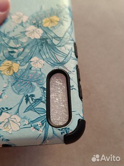 Чехол на samsung а50 кожаный