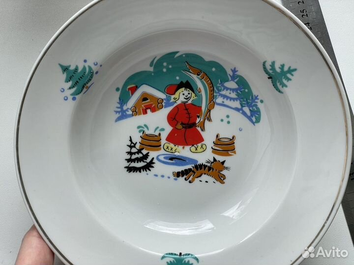 Тарелка детская СССР Туймазинский завод