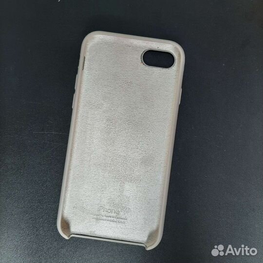Силиконовый чехол на iPhone 7/8/se2020 серый