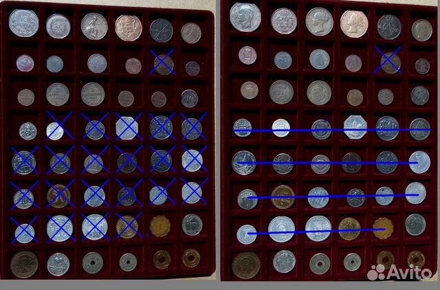 Монеты, Европа, колонии