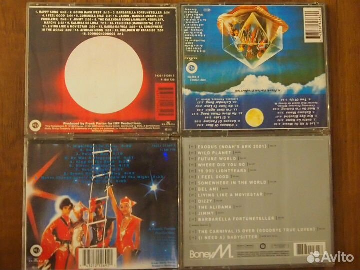 Коллекция Boney-M (8 cd)