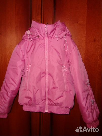 Демисезонная курточка с утеплителем р.98