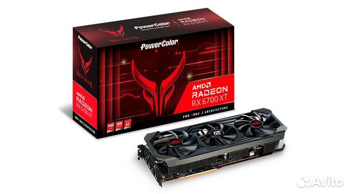 Видеокарта amd radeon rx 6700 xt