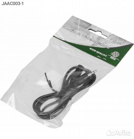 Аудиокабель ningbo Jack 3.5 (M) - Jack 3.5 (F) 1