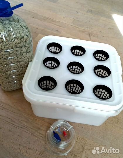 Гидропоника готовая система DWC для дома