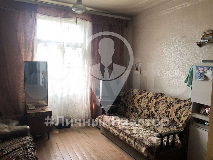 Комната 18,8 м² в 1-к., 4/4 эт.