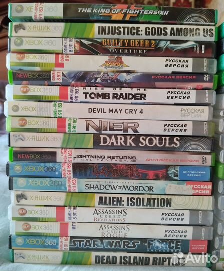 Диски на xbox 360
