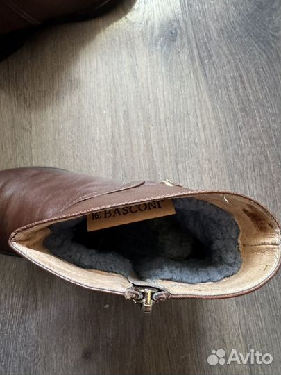 Полусапоги женские зимние 37 р-р, Basconi