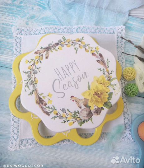 Подставки для кулича и яиц