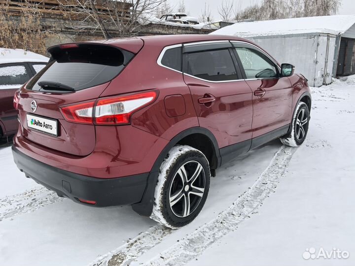 Nissan Qashqai 2.0 CVT, 2014, 230 000 км