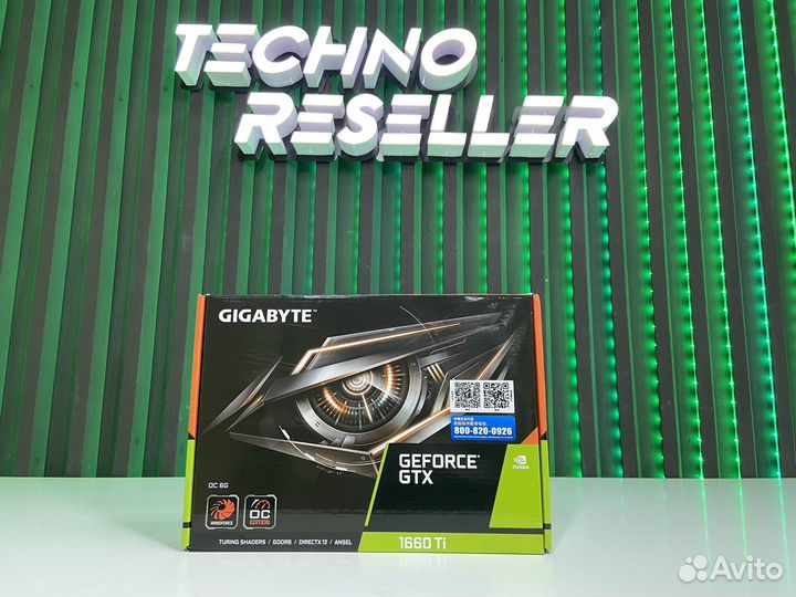 Видеокарта Gigabyte GTX 1660Ti 6gb