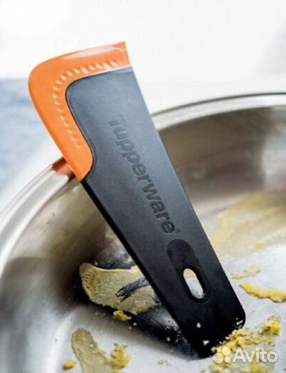 Tupperware: Скребки, набор Поварёнок, дуршлаг Мини