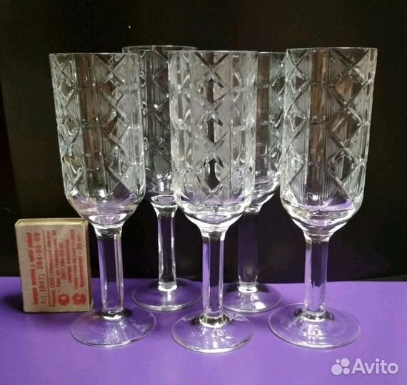 Рюмки, бокалы, стаканы