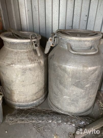 Фляга, бидон и бак алюминиевые бу
