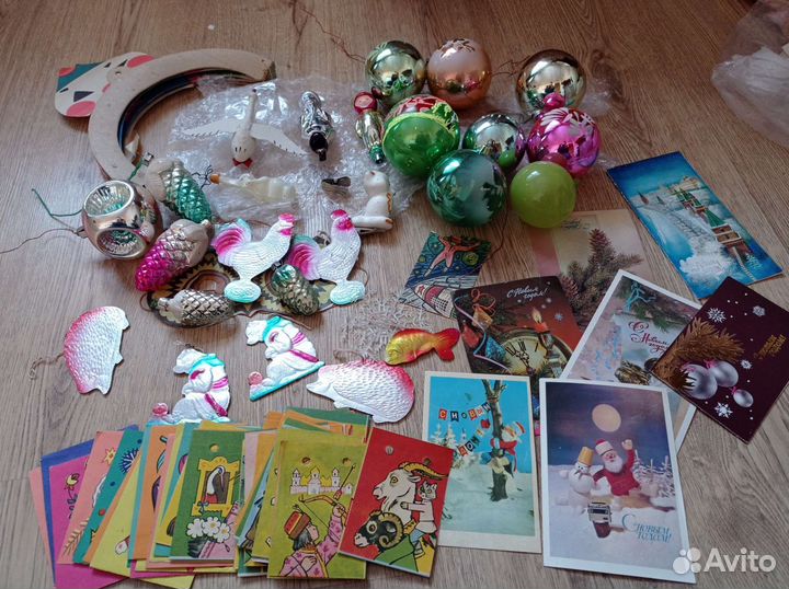 Елочные игрушки СССР