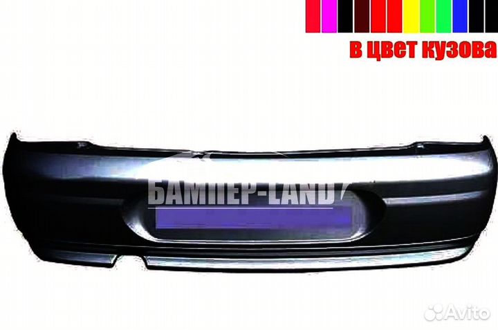 Бампер задний ваз 2112 Хэтчбек Новый любой цвет