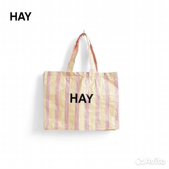 HAY Candy Stripe Сумка Шопер M разные