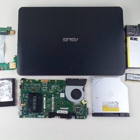 Ноутбук Asus на з/ч x554la-xx1586d,комплектующие