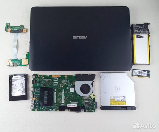 Ноутбук Asus на з/ч x554la-xx1586d,комплектующие