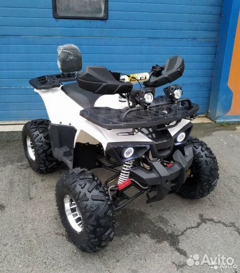 Детский квадроцикл Yamaha Aerox 125 белый