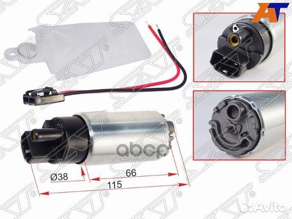 Насос топливный 2grfe camry GSV40 06- (NAP) ST