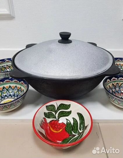 Казан чугунный 6 литров