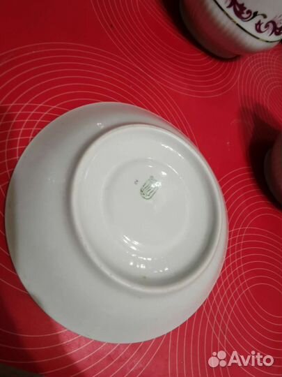 Сервиз фарфор СССР. Рижский ффз