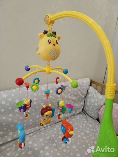 Мобиль на кроватку с проектором