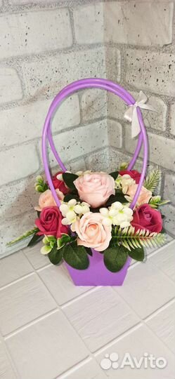 Букеты пенных цветов