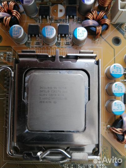 Набор Asus P5B SE + C2D E6750 + cooler + 3Gb