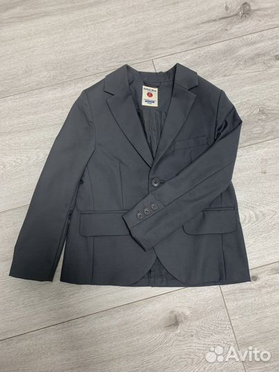 Пиджак школьный для мальчика 128 размер