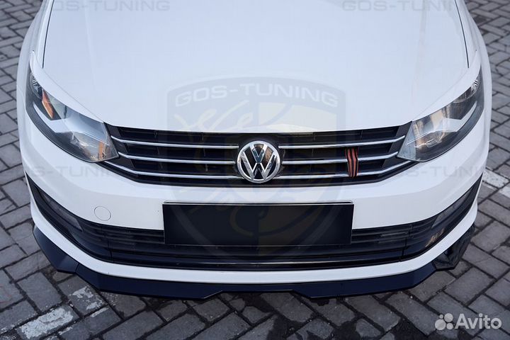 Реснички накладки на фары фольксваген поло