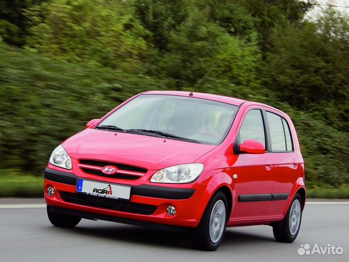Радиатор кондиционера Hyundai Getz 2002-2011