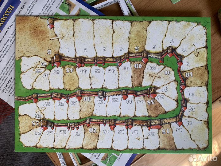 Легендарная настолка Каркассон состояние как новая