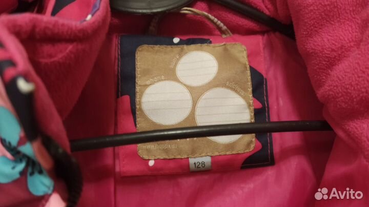 Пальто зимнее huppa для девочки 128