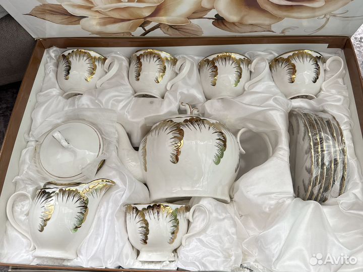 Чайный сервиз новый в коробке