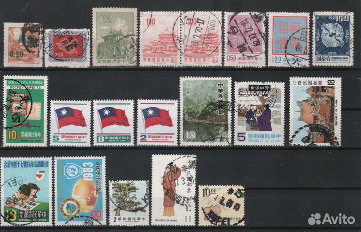 Марки, подборка. Китай(Тайвань)