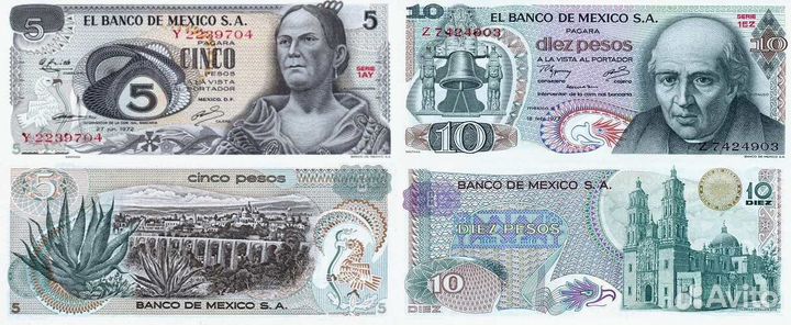 Банкноты Мексики