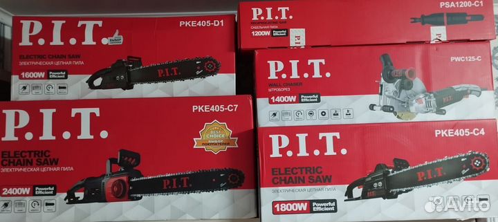 Эл.пилы цепные новые