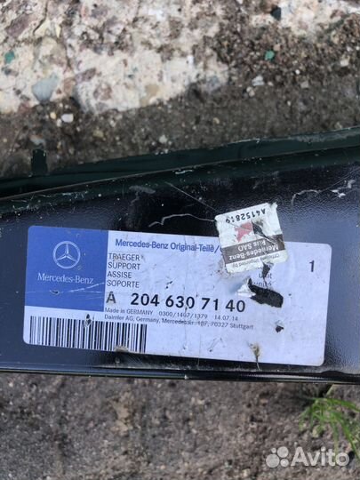 Мерседес GLK 204 панель