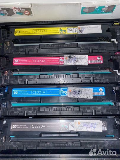 Принтер лазерный -мфу LaserJet Pro CM1415fnw color