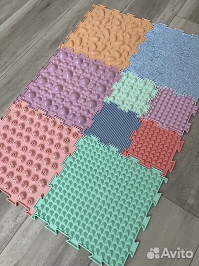 Массажный развивающий орто коврик