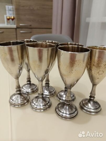 Серебряные рюмки