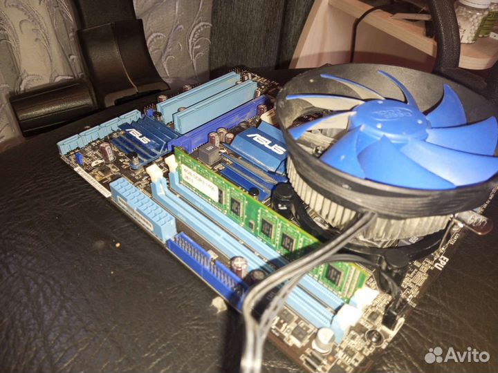 Материнская плата с процессором Intel xeon e5450