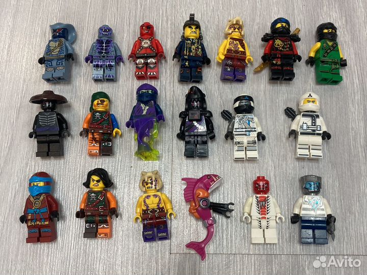 Lego Минифигурки ниндзяго и Чима