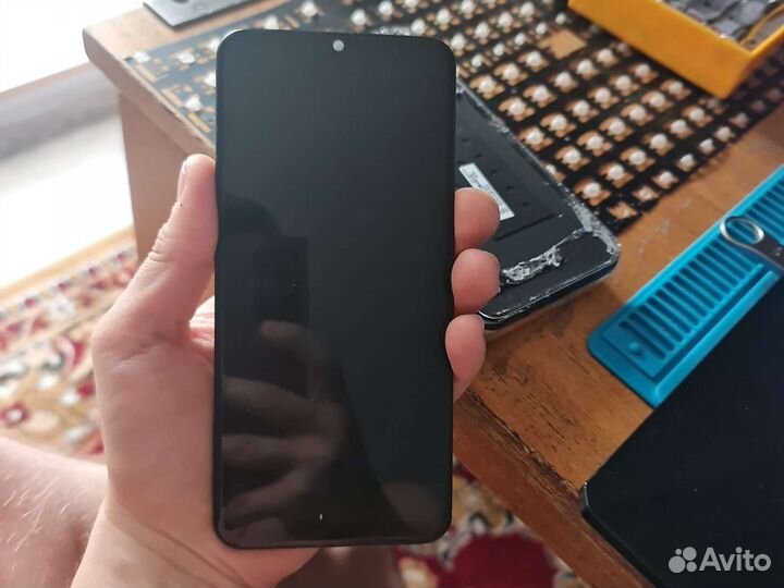 Оригинальный модуль дисплея на samsung a50