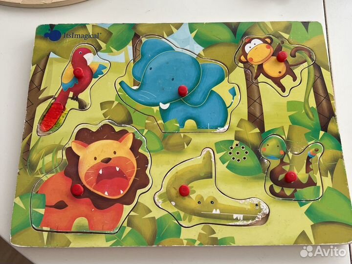 Развивающие игрушки пазлы и лабиринт imaginarium