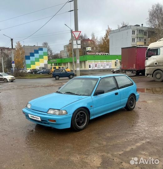 Honda Civic 1.3 МТ, 1988, 300 000 км